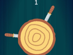 leikur Log And Knife 2D