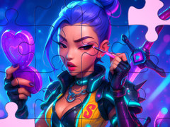 leikur K-Pop Puzzle Hunters