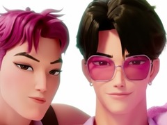 leikur Jigsaw Puzzle: Kpop Demon Saja Boys