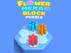 leikur Flower Hexa Block Puzzle