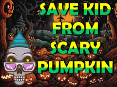 leikur Save Kid From Scary Pumpkin