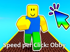 leikur Speed per Click: Obby