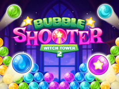 leikur Bubble Shooter Witch Tower 2
