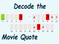 leikur Decode the Movie Quote