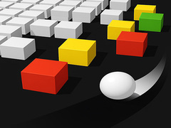 leikur Color 3D - Bump It Up