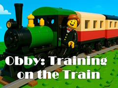 leikur Obby: Training on the Train