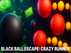 leikur Black Ball Escape: Crazy Runner