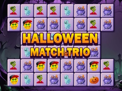 leikur Halloween Match Trio