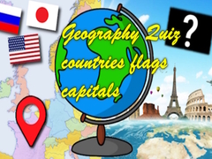 leikur Geography Quiz countries flags capitals