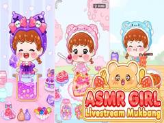 leikur ASMR Girl: Livestream Mukbang