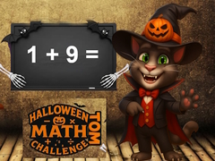 leikur Halloween Tom Math Challenge