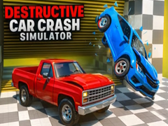 leikur Destructive Car Crash Simulator