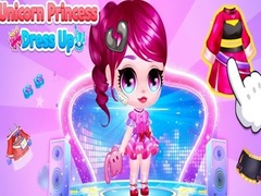 leikur Unicorn Princess Dress Up