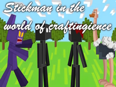 leikur Stickman in the world of craftingience