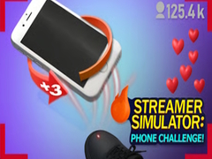 leikur Streamer Simulator: Phone Challenge!