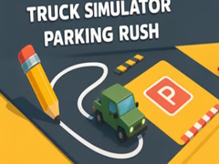 leikur Truck Simulator Parking Rush