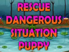 leikur Rescue Dangerous Situation Puppy