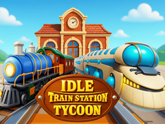 leikur Idle Train Station Tycoon