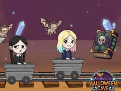 leikur Wednesday Halloween Cave