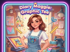 leikur Diary Maggie: Graphic Tee