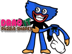 leikur Drag it Puzzle Shapes