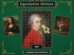 leikur Jigsolitaire Deluxe