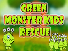 leikur Green Monster Kids Rescue