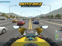 leikur Moto Bike Highway Racing Game