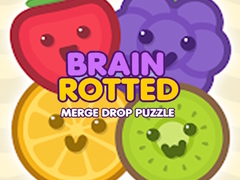 leikur Brain Rotted Merge Drop Puzzle