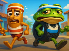 leikur Brainrot Marathon: Italian Animal Race