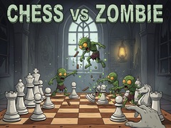 leikur Chess vs Zombie