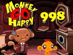 leikur Monkey Go Happy Stage 998
