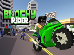 leikur Blocky Rider