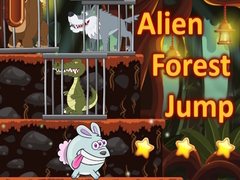 leikur Alien Forest Jump