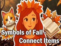 leikur Symbols of Fall - Connect Items