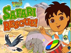 leikur Go Diego Go! Diego's Safari Rescue