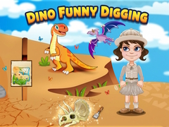 leikur Dino funny digging