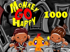 leikur Monkey Go Happy Stage 1000