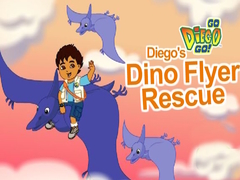 leikur Go Diego Go!Diego's Dino Flyer Rescue