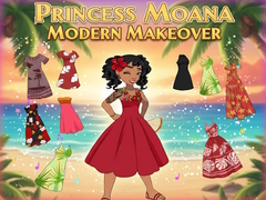 leikur Princess Moana Modern Makeover