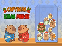 leikur Capybara Xmas Merge