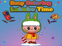 leikur Easy Coloring Labubu Time
