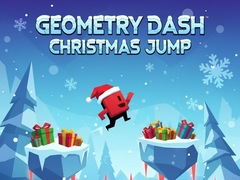 leikur Geometry Dash Christmas Jump