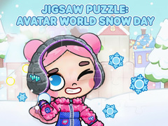 leikur Jigsaw Puzzle: Avatar World Snow Day