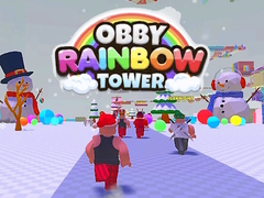 leikur Obby Rainbow Tower
