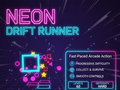 leikur Neon Drift Runner
