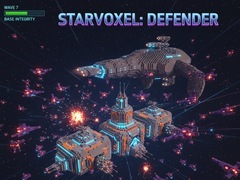 leikur Starvoxel: Defender