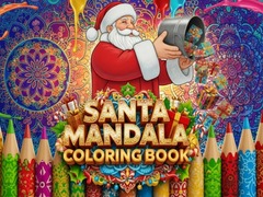 leikur Santa Mandala Coloring Book