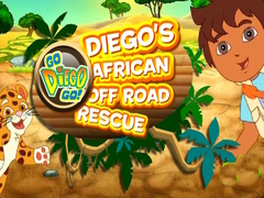 leikur Go Diego Go! Diego's African Off Road Rescue