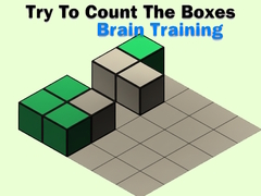 leikur Try To Count The Boxes Brain Training